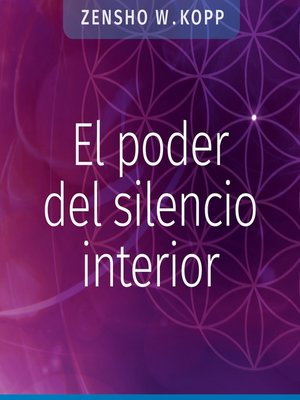 cover image of El poder del silencio interior